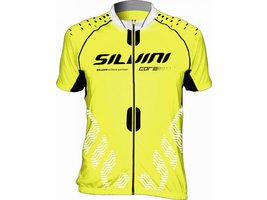 SILVINI pánský cyklistický dres CORE MD102 žlutý velikost XL