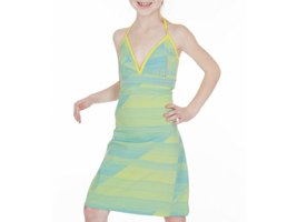 NordBlanc NBSKD3677L dívčí šaty MOD modrožlutá velikost 158-164