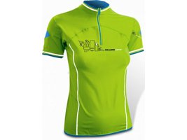 SILVINI dámský cyklistický dres INTENSO WD130 zelený velikost L