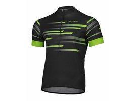 Etape pánský cyklistický dres ENERGY černá/zelená