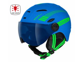 Etape lyžařská přilba Rider Pro Light  matná zelená modrá 53-55 cm