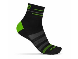 Etape ponožky SOX vel. XL (44-47) černá/zelená