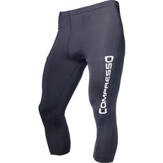 Silvini Compresso pánské kompresní kalhoty MP265 bílo-černé