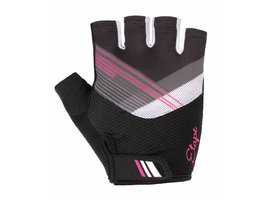 Etape dámské cyklistické rukavice LIANA  černá/růžová