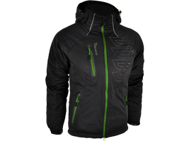 Silvini Borgo pánská softshell bunda MJ303 černá zelená velikost S