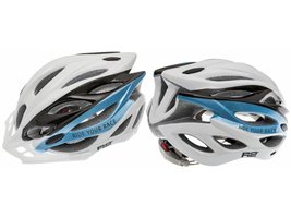 Cyklistická helma R2 Wind ATH01C velikost L bílý štítek