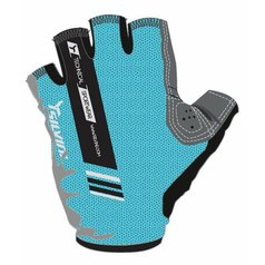Silvini Corace cyklistické rukavice UA350 modro-černé