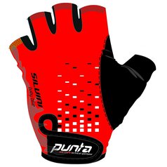 SILVINI dětské cyklistické rukavice MA14 PUNTA červené