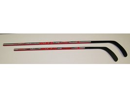 Sporten hokejka červená levá 125 cm